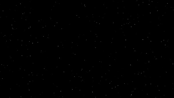 Blinkande stjärnor — Stockvideo
