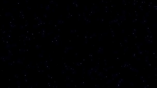 Мерцающие звёзды — стоковое видео