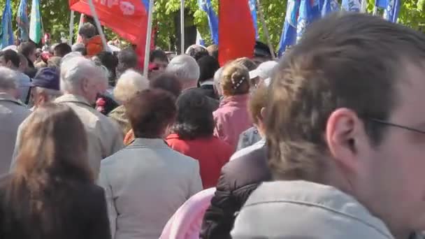 Victory Day in Kaliningrad. Russia — Stock video