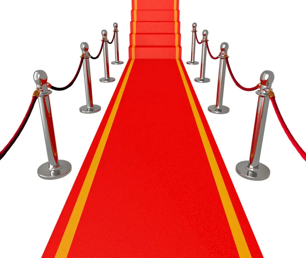 Alfombra roja — Foto de Stock