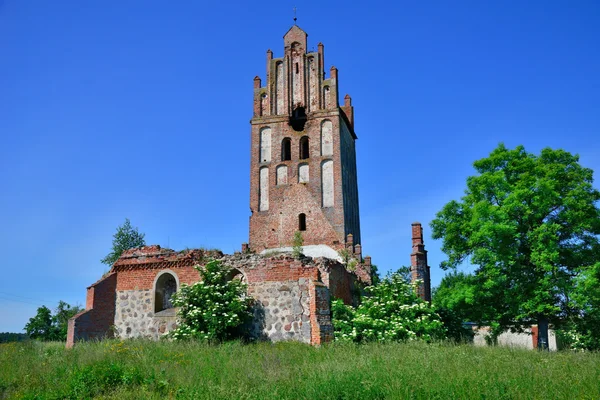 Ruïnes van een gotische kerk — Stockfoto