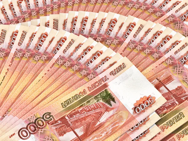 Российская валюта — стоковое фото