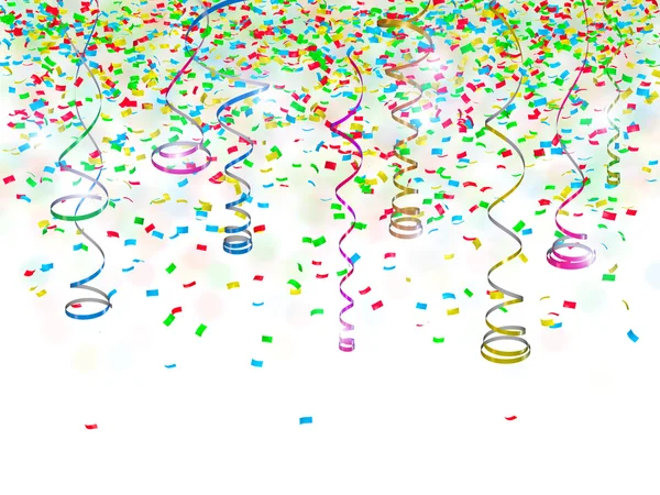 Färgglada konfetti — Stockfoto