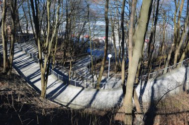 Svetlahorsk denizde yol