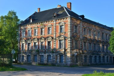 eski fabrika amber. Kaliningrad