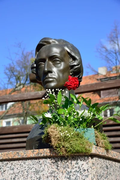 Monument to Frederic Chopin — Stock Photo, Image