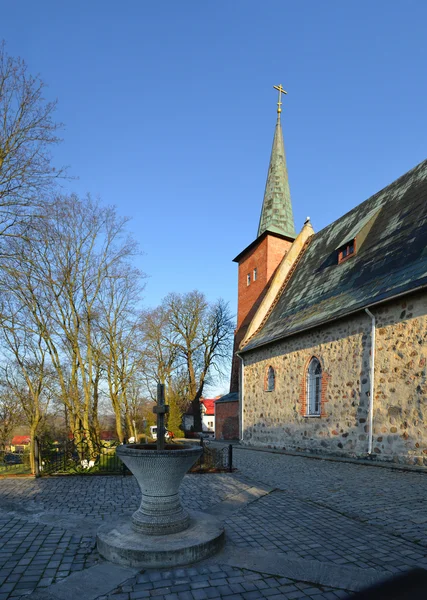 St. Nicolaas kerk in kaliningrad칼리닌그라드에 있는 세인트 니콜라스 교회 — 스톡 사진