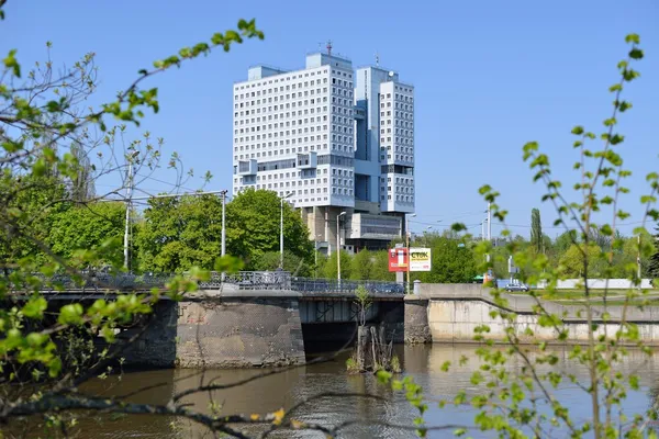 Hus av Sovjet i kaliningradDům Sovětů v Kaliningradu — Stock fotografie