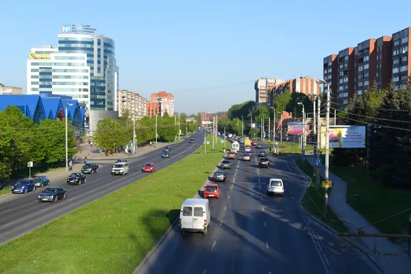 Kaliningrad. Moskovsky Prospekt — Stockfoto