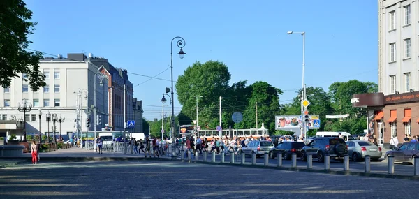 Stadtbild. Kaliningrad — Stockfoto