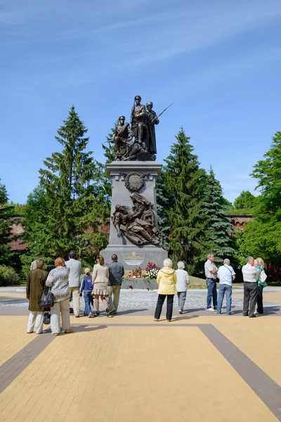 Monumento a soldados mortos na Primeira Guerra Mundial — Fotografia de Stock