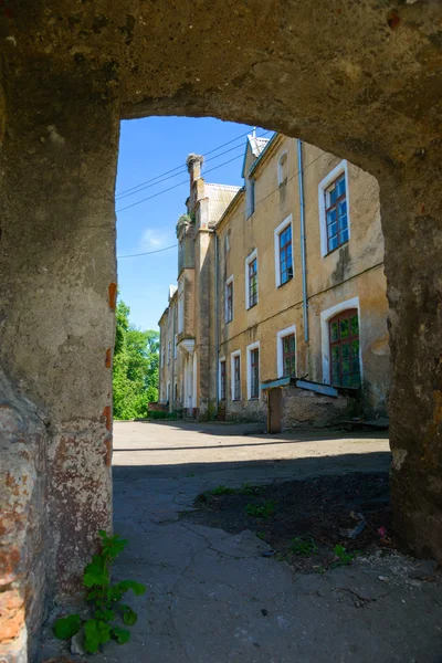 Waldau kasteel. regio Kaliningrad — Stockfoto