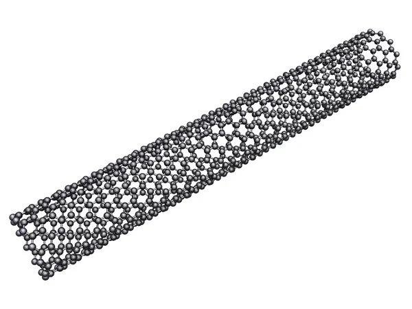 Nanotubo de carbono — Fotografia de Stock