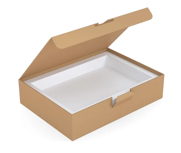 Brown cardboard box — Stock Photo, Image