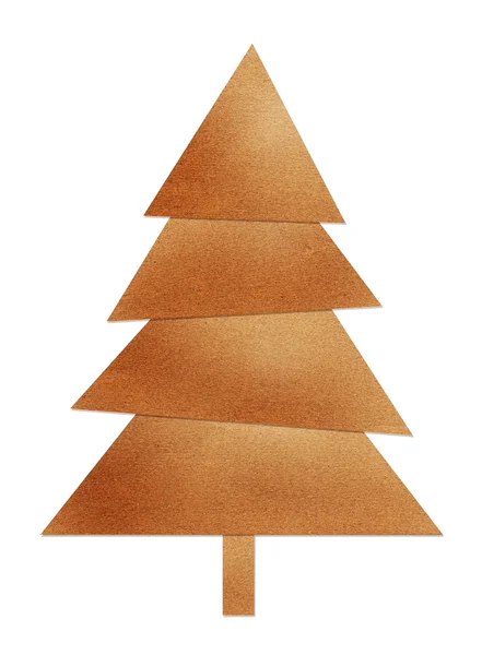 Árvore de Natal marrom — Fotografia de Stock