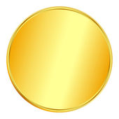 prázdné zlatá mince