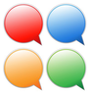 boş konuşma balonu