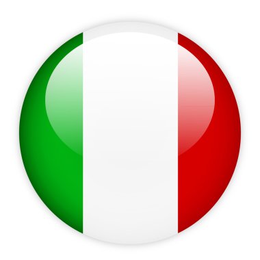 İtalya bayrak düğmesini