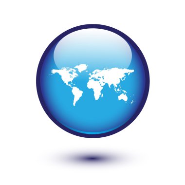 Mavi Dünya Haritası