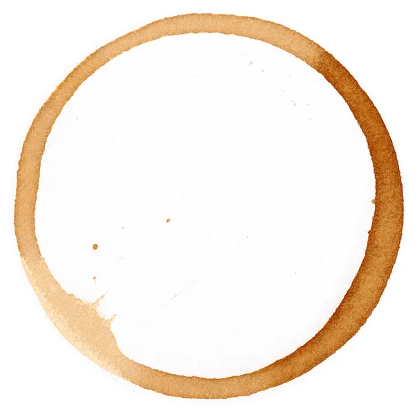 Coffee cup mark — Stock Photo, Image