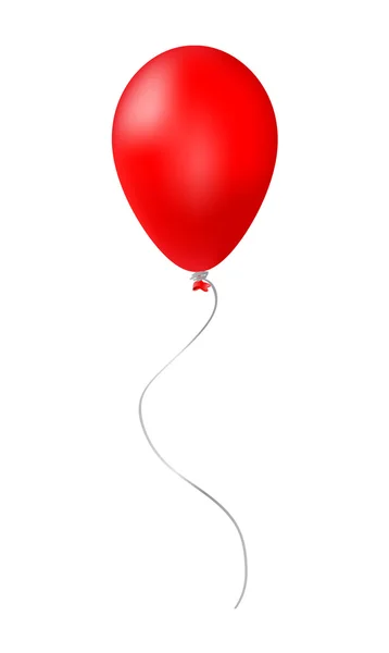 Ballon rouge — Image vectorielle