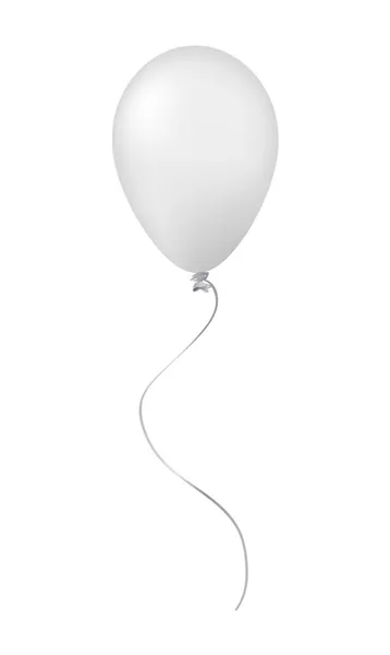 Witte ballon — Stockvector