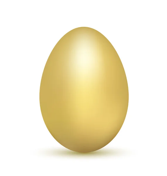 Złote jajko — Wektor stockowy