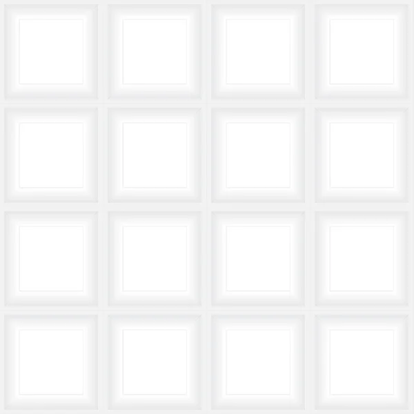Λευκό πλαίσιο μοτίβο — Διανυσματικό Αρχείο