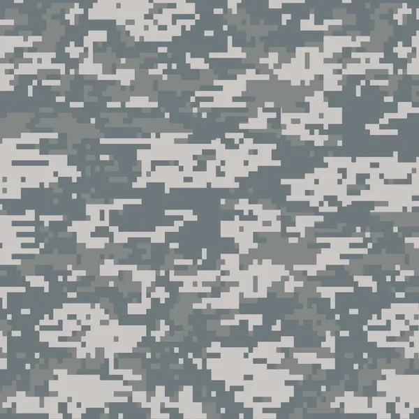 Camouflage numérique motif sans couture — Image vectorielle