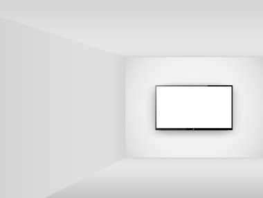 LED veya lcd tv odasında