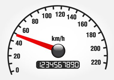 bir hız illüstrasyon