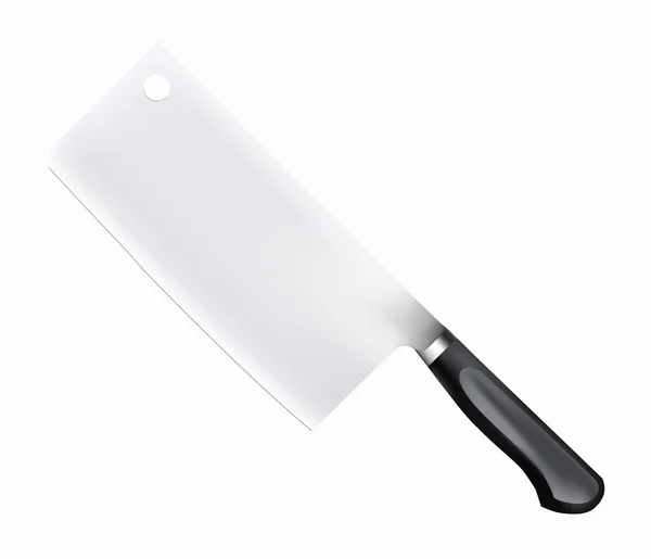 Cuchillo cuchilla de carne — Vector de stock