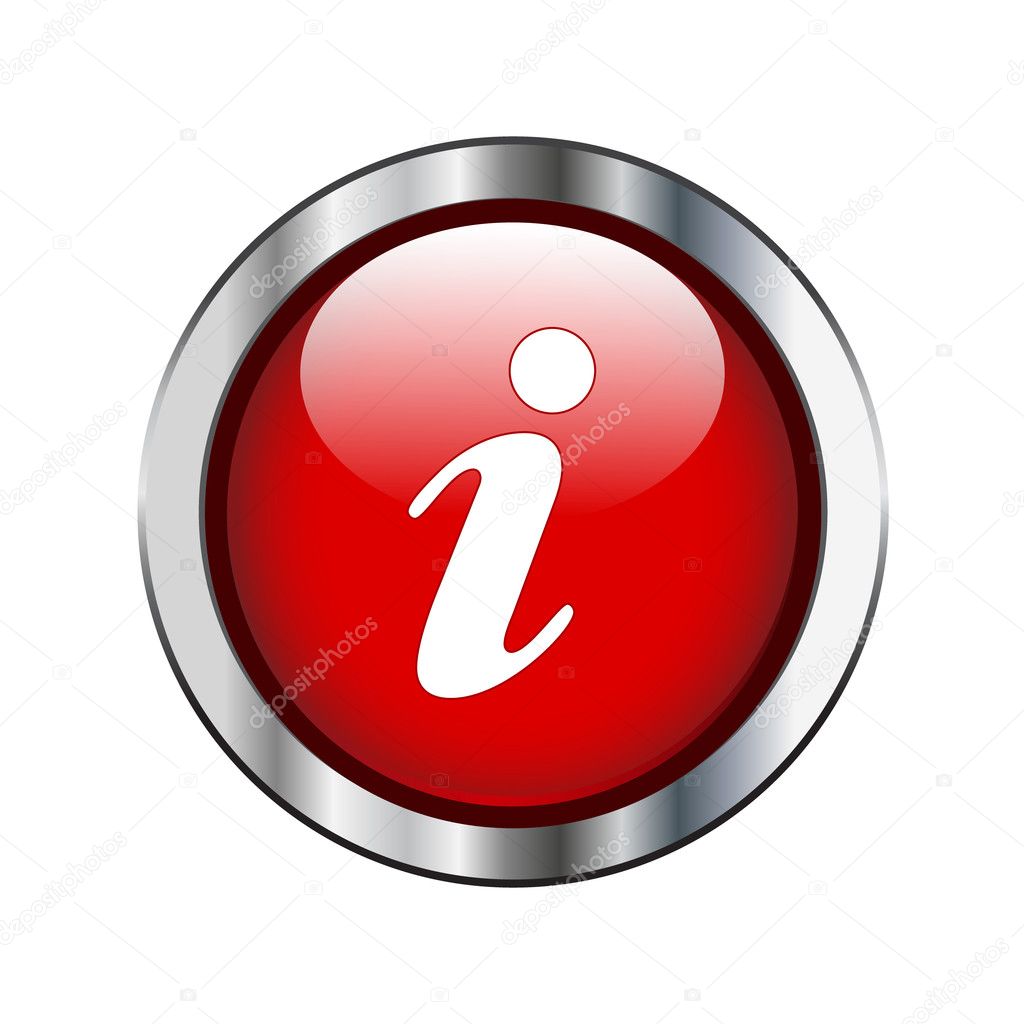 Red information icon