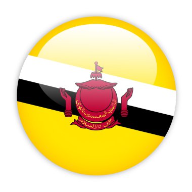 Brunei bayrağı düğmesi