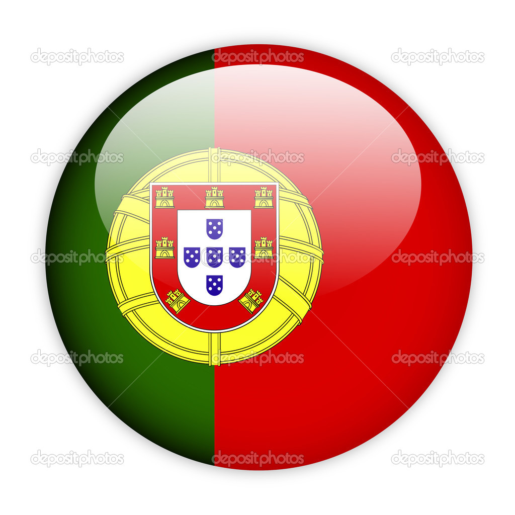 Portugal flag button