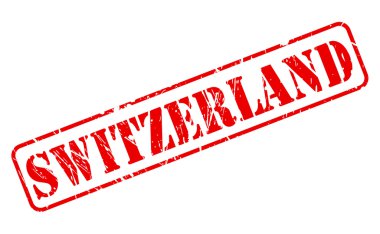 İsviçre kırmızı damga metni