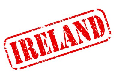 İrlanda kırmızı damga metni