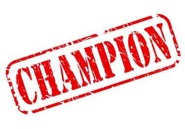 CHAMPION red stamp text