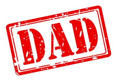 Baba kırmızı damga metni