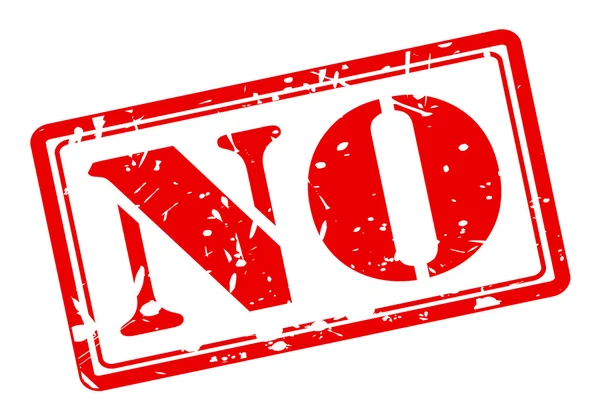 NO red stamp text — Stock Vector