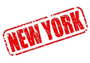 New york kırmızı damga metni