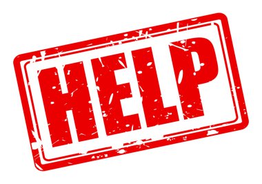 Kırmızı damga metni yardım