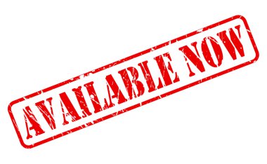 kullanılabilir şimdi kırmızı damga metni