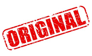 orijinal kırmızı damga metni