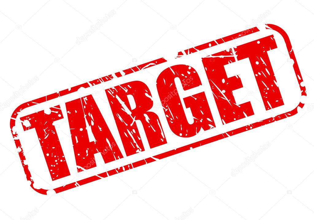 Target red stamp text