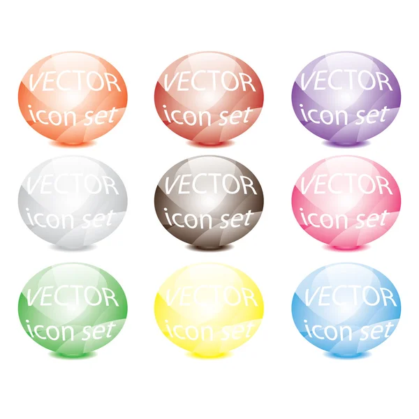 Modern colorful web icons — Stock Vector