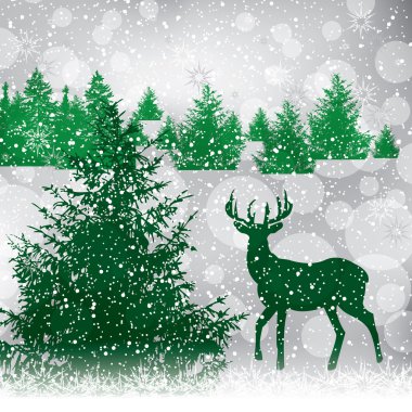 soyut kış arkaplanı