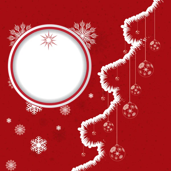 Абстрактный зимний фон Рождества — стоковый вектор