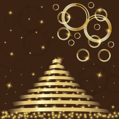 Soyut Noel arkaplanı