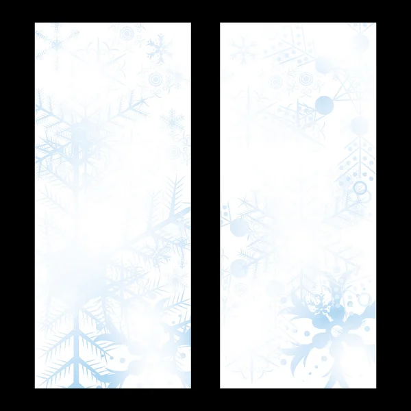 Abstract winter Kerst achtergrond — Stockvector